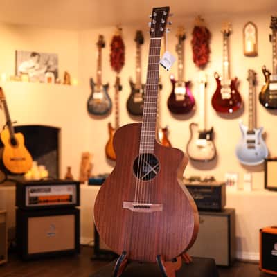Martin Road Series SC-10E Modern Sapele Acoustic-Electric Guitar - Natural 4730 image 2