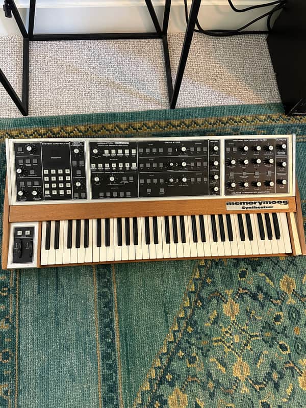 Moog Memorymoog Plus Synthesizer early 80's - Wood image 1