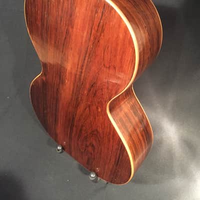 1850 Early romantic small body guitar in excellent un-restored condition with Original wood case image 8
