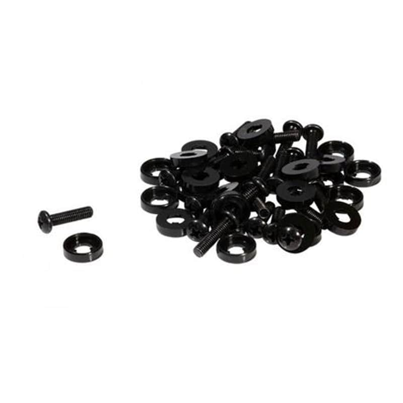On-Stage OS WSR7100 100pk Rack Screws - Black image 1