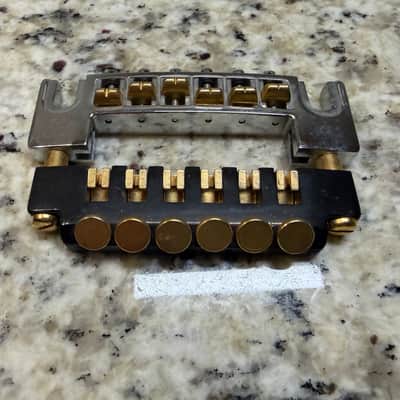 Schaller 456 Wrap Around Bridge for Gibson Type Guitars image 5