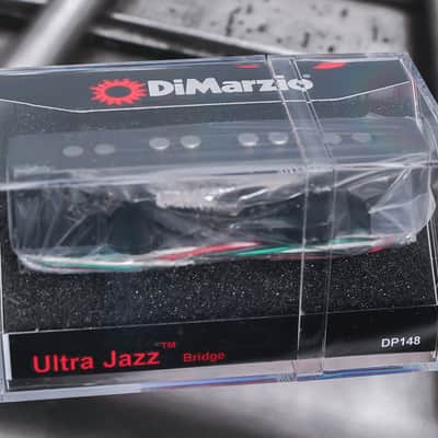 DiMarzio DP148BK Ultra Jazz Hum-Cancelling Bridge Pickup - Black image 1