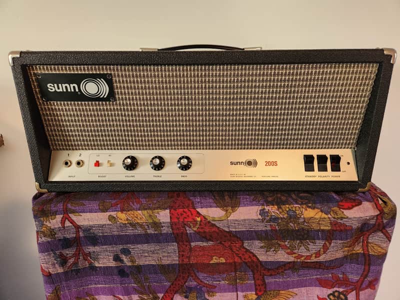 Sunn 200s vintage tube amp image 1