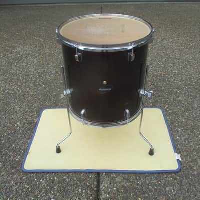 Ludwig Accent Series 16 X 16 Floor Tom, Hardwood Shell, Wine Red - Clean! image 1