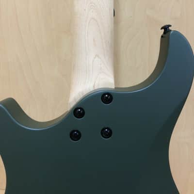 Haze-7 MGS Fanned Frets 7-String Electric Guitar,Military Green+ Free Gig Bag image 11