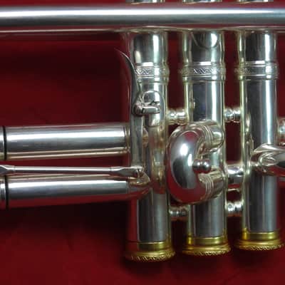 Leblanc 707 Sonic Bb trumpet 1963 - Silver plated image 3