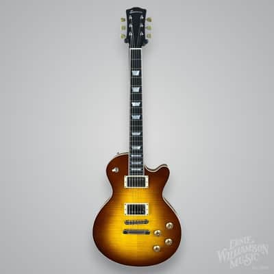 Eastman SB59-GB Solid Body Single Cutaway - Goldburst, 7.9 lbs image 4