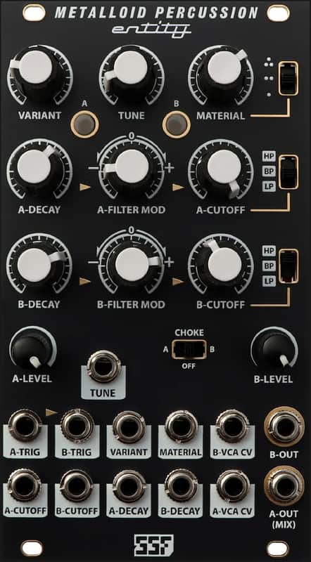 SSF ENTITY METALLOID PERCUSSION : BRAND NEW :  [DETROIT MODULAR] image 1