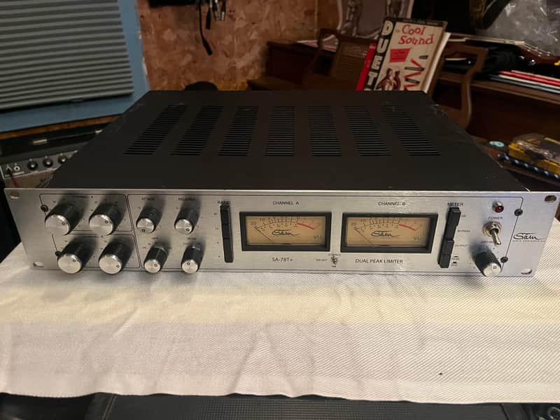 Stam Audio SA-78T+ Rackmount Stereo FET Compressor / Limiter 2024 - 2025 - Silver image 1