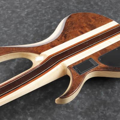 Ibanez BTB1836-NDL Premium BTB Electric Bass 6-String - Natural Shadow Low Gloss + Gig Bag image 12