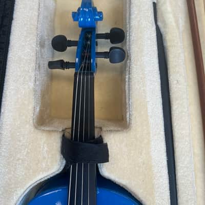 Mendini 1/4 size violin - Blue image 3