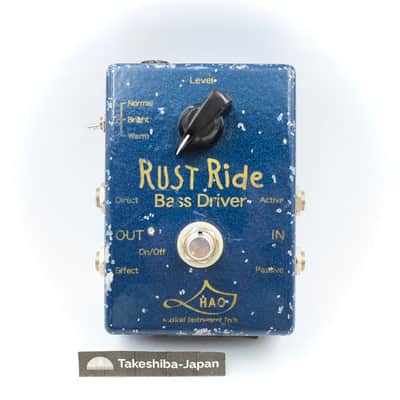 HAO Rust Ride Bass Driver Made in Japan Guitar Effect Pedal 0107RR0847