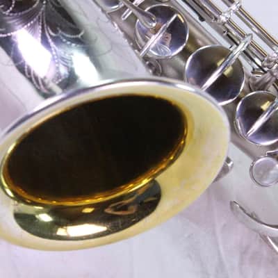 Conn F-Mezzo Soprano Saxophone ORIGINAL SILVER PLATE image 10