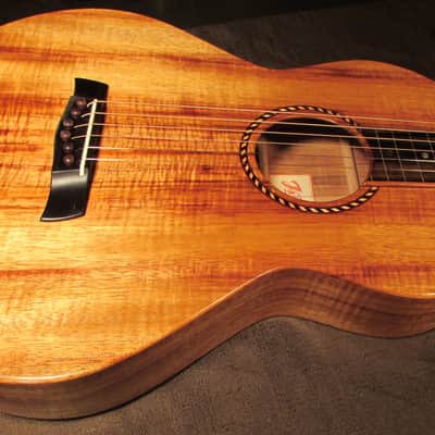 Iseman 'Style 1' Koa Weissenborn - Hawaiian Lap Steel Guitar image 12