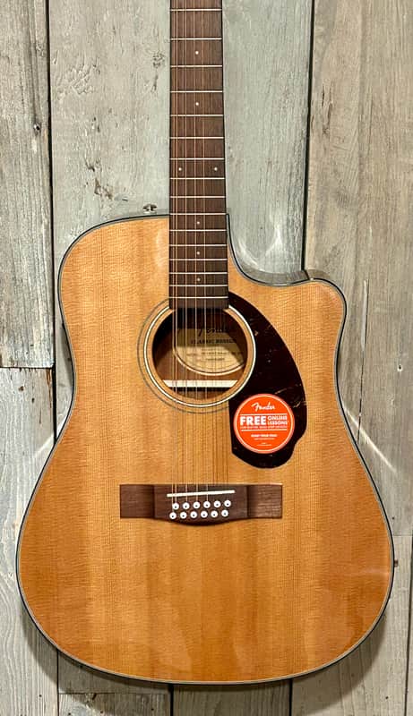 Fender CD-140SCE 12-String - Natural With Hardshell Case, Support Small Business, Shop Here! image 1