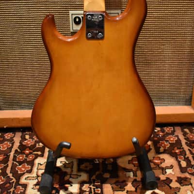 Vintage 1960s Wilson Watkins Rapier 22 Original WEM Sunburst Electric Guitar image 9