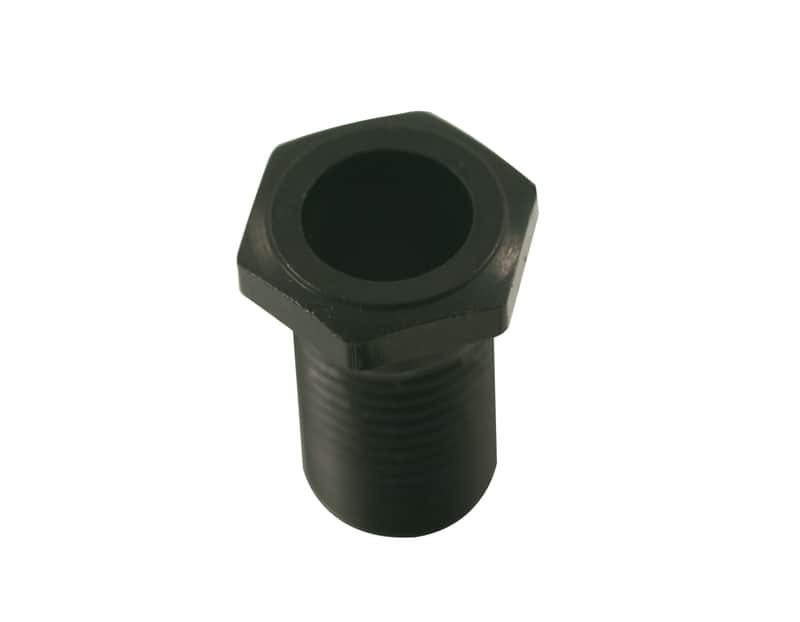 WD Music 6 Black Threaded Hex bushings fit Gotoh tuners & Grover image 1