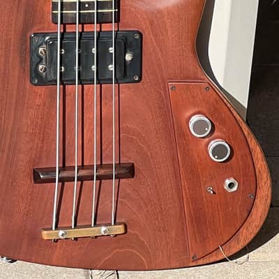 Carl Thompson Fretless "Battle" Bass 1976 fully documented example w/original Gracin's Bill of Sale. image 9