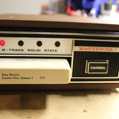 Restored Masterwork 466A 8 track player image 3