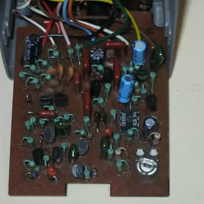 used vintage 1980 Maxon CP-101 Compressor (ANALOG) - Japan, NO Bottom Label, MISSING Battery Cover (CP101) image 4