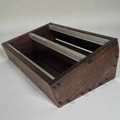 6U / 84hp Eurorack case EVA • Rails + M3 nuts / Dark Oak / Unpowered image 1