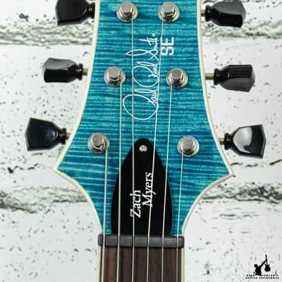 PRS SE Zach Myers Myers Blue w/ Bag (#5808) image 5