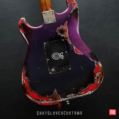 Fender Stratocaster Contemporary E Series Floyd Rose System1 Flip Flop Finish Heavy Aged Relic Rare image 7
