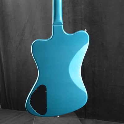 Gibson Custom Shop 1965 Non-Reverse Firebird V 12-String Reissue Aqua Mist VOS image 6