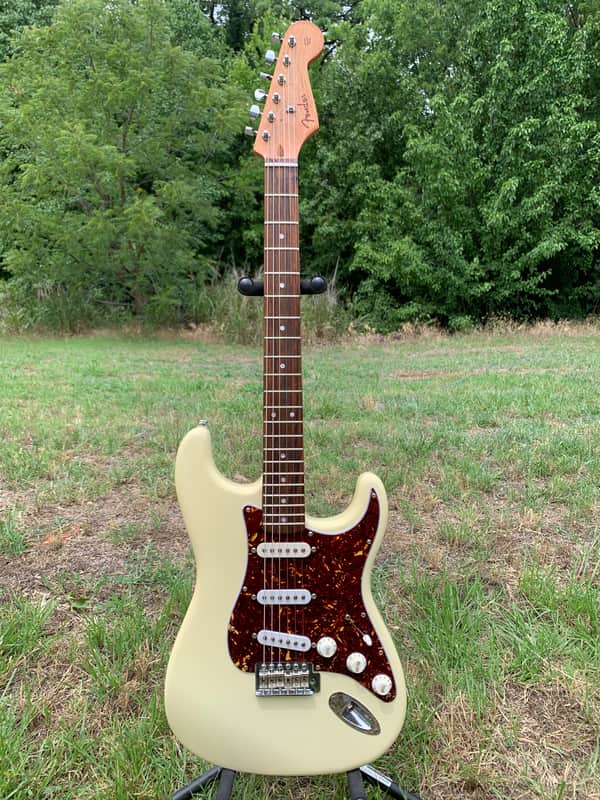 Fender Stratocaster Partscaster Vintage White image 1