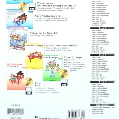 Piano Lessons - Book 4 - Hal Leonard Student Piano Library image 4