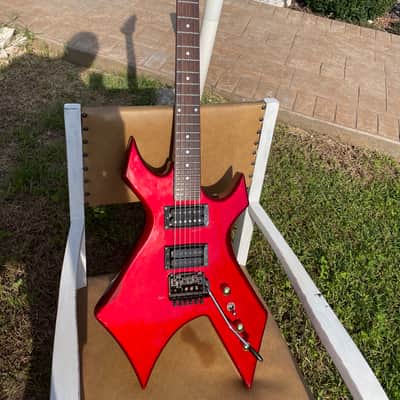 B.C. Rich Warlock NJ Series Japan 1986 - Red sparkle image 1