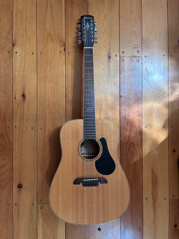 Alvarez Artist Series AD60-12 Dreadnought Twelve String Acoustic Guitar Natural image 1