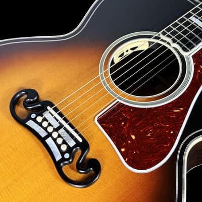 2023 Gibson SJ-200 Custom Shop Western Classic Rosewood w LR Baggs ~ Vintage Sunburst image 5