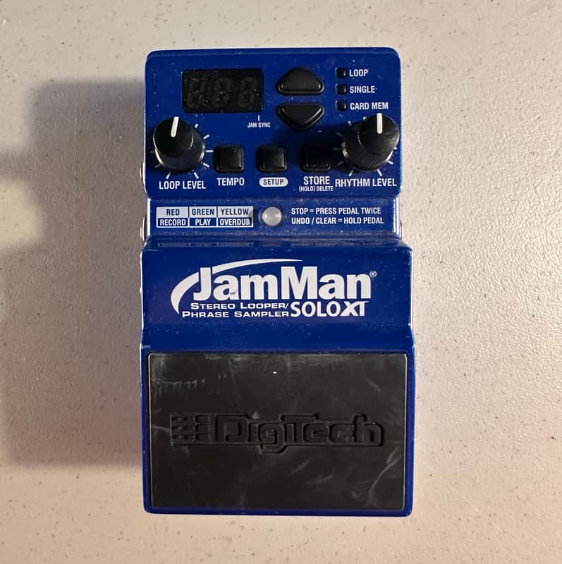 DigiTech JamMan Solo XT with FS3X footswitch and cable image 1