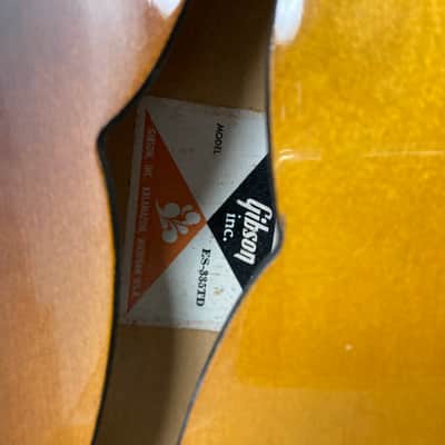 Used Gibson ES-335TD 1980 Sunburst image 6