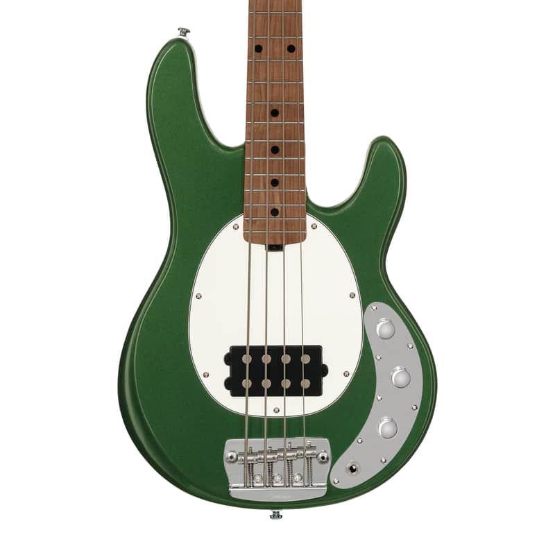 Sterling by Music Man StingRay Short Scale Bass - Charging Green - Open Box image 1