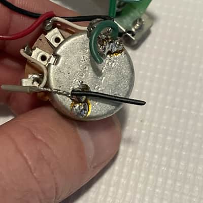 1990's Ibanez RG270 RG Series Guitar Factory Electronics Wiring, Volume Tone Pot Jack image 8