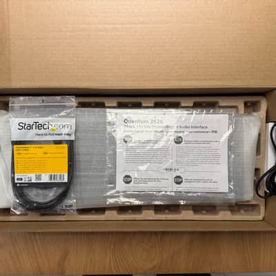 PreSonus Quantum 2626 Thunderbolt Audio Interface 2020 - Present - Black image 4