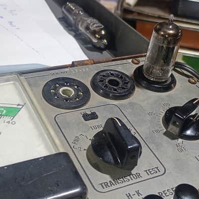 RCA USA 12ax7 /ECC83 gray plate preamp tube USA 1958  - Glad image 4