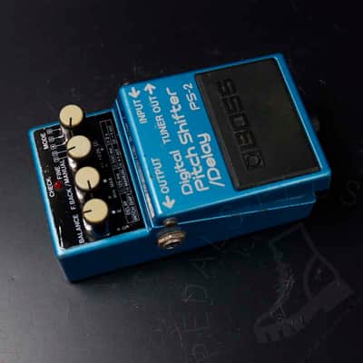 Boss PS-2 Digital Pitch Shifter/Delay (Blue Label) 1987 - 1992 w/ original Box and warranty card. image 5