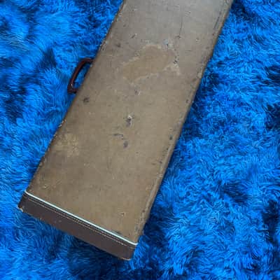 1950s Fender Mustang Hard Case - Tan image 4