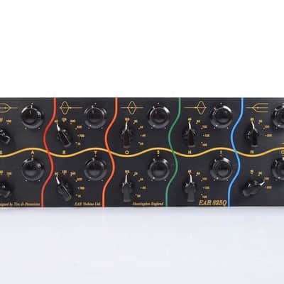 EAR 825Q Stereo Parametric Tube Equalizer EQ 220V Owned by Jerry Finn #27220 image 2