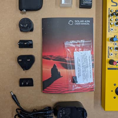 Elta Music Solar 42N Ambient Machine Analog Drone Synthesizer (Maize Yellow) image 12