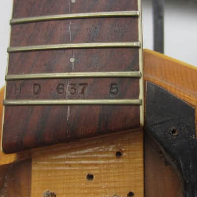 1960s Mosrite Joe Maphis Body and Neck Project - Original - Natural image 4
