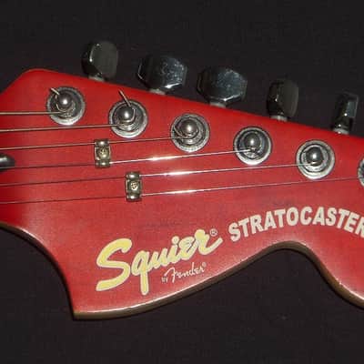 Squier Satin Trans Fat Stratocaster HH image 3