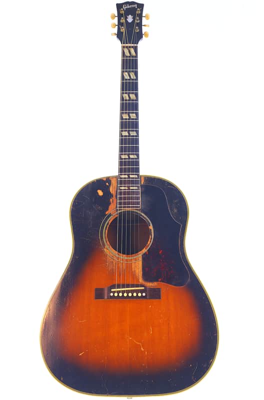 Gibson Southern Jumbo SJ 1955 - Sunburst - amazing vintage player - sounds extremly nice - check video!