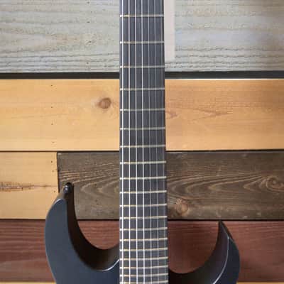 Ibanez - RGRB720 | RG Series Iron Label 7 String Electric Guitar / Black Flat image 3