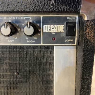 Peavey Decade 1980s Silver Trim Guitar Combo Amp image 4