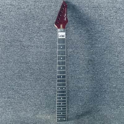 Red Harley Benton Guitar Maple Neck, Rosewood Fingerboard 24 Frets image 1