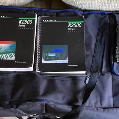 Kurzweil K2500S w/ KDFX, Original Owner’s Manuals, Case + Extras image 4